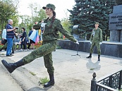 Митинг в честь 100-летия танкпрома